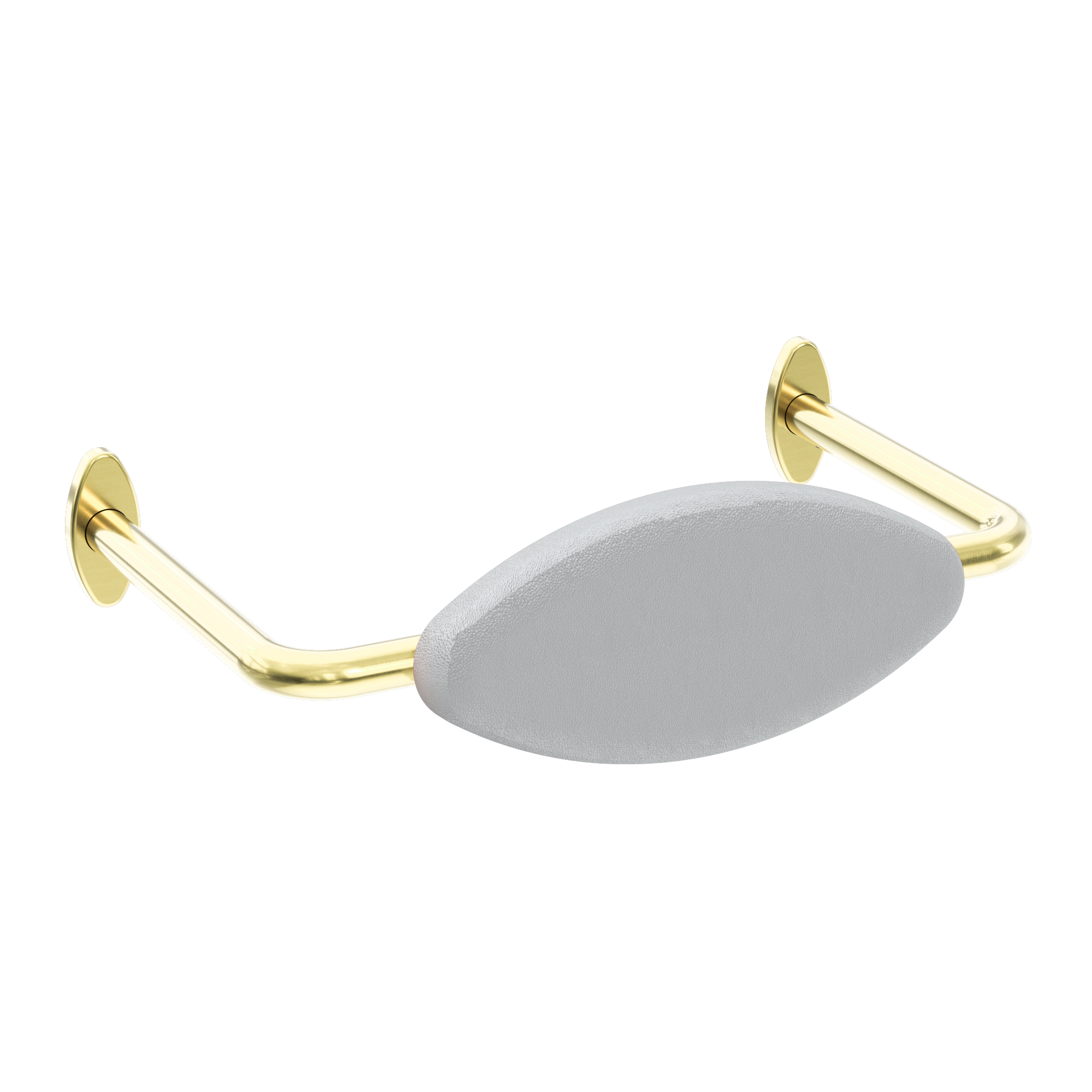 Mecca Care DDA Accessible Toilet Backrest Brushed Gold