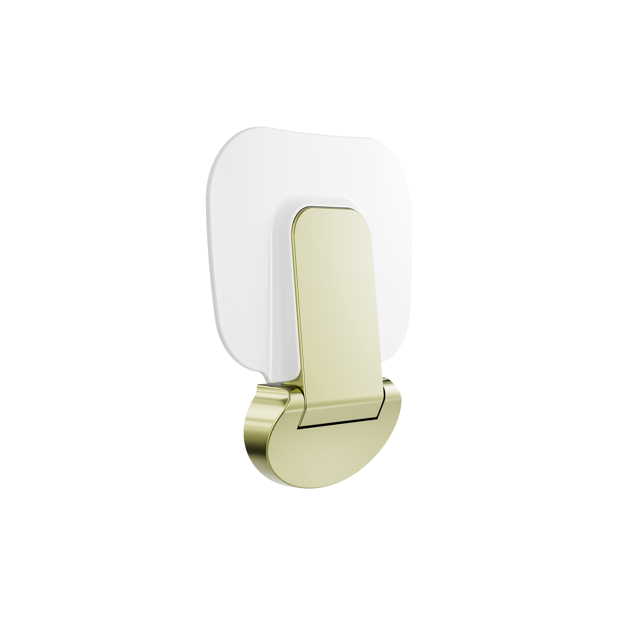 Mecca Care Shower Seat 400X330mm Brushed Gold