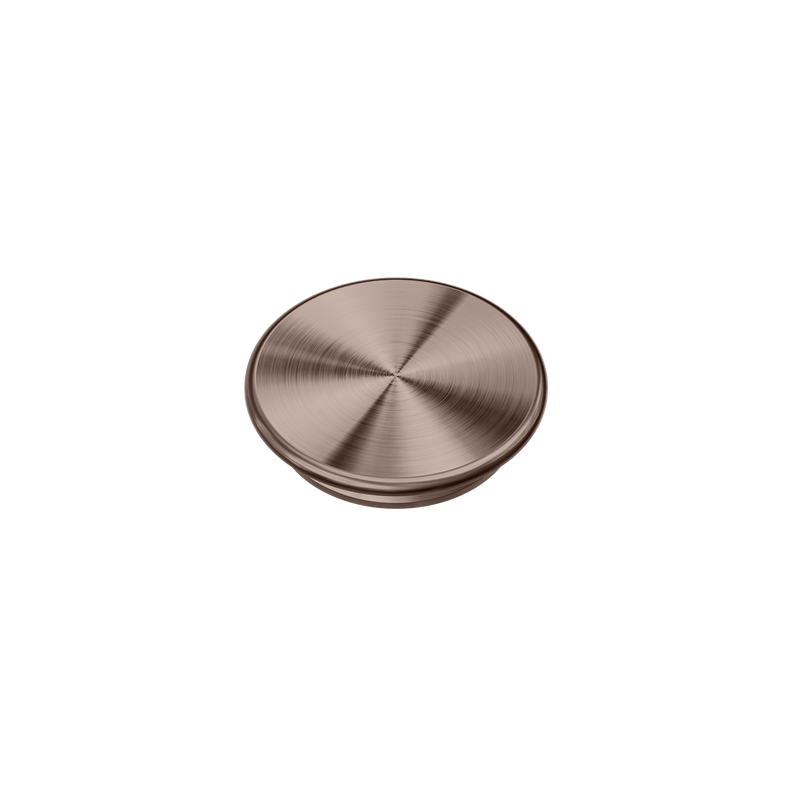 Mecca Care 32mm Grab Rail Cap Brushed Bronze