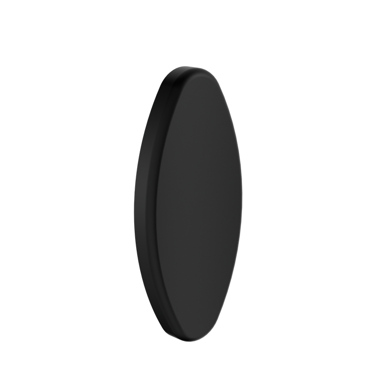 Backrest Removable Wall Cover Plate Matte Black