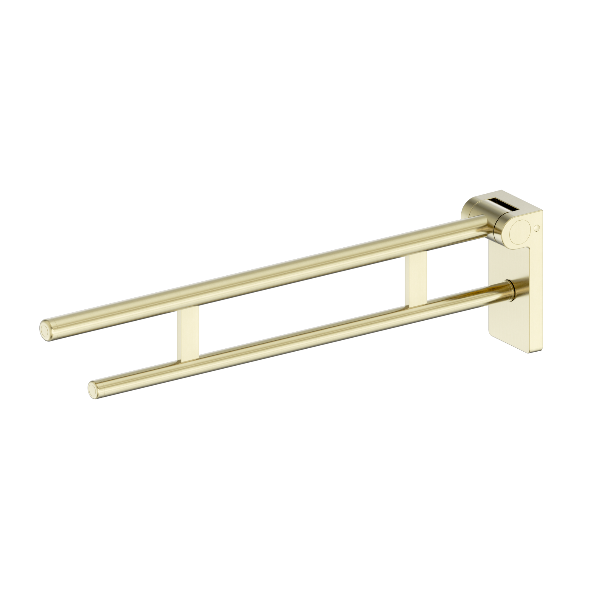 Mecca Care Foldable Toilet Support Arm Brushed Gold
