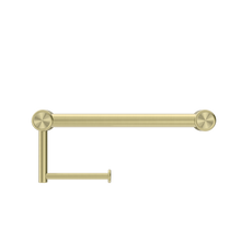 Mecca Care 25mm Toilet Roll Rail 300mm Brushed Gold