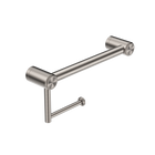 Mecca Care 25mm Toilet Roll Rail 300mm Brushed Nickel