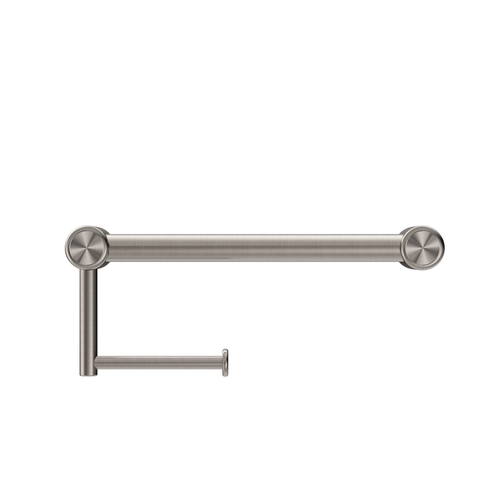 Mecca Care 25mm Toilet Roll Rail 300mm Brushed Nickel
