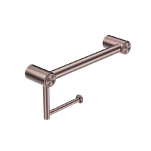 Mecca Care 25mm Toilet Roll Rail 300mm Brushed Bronze