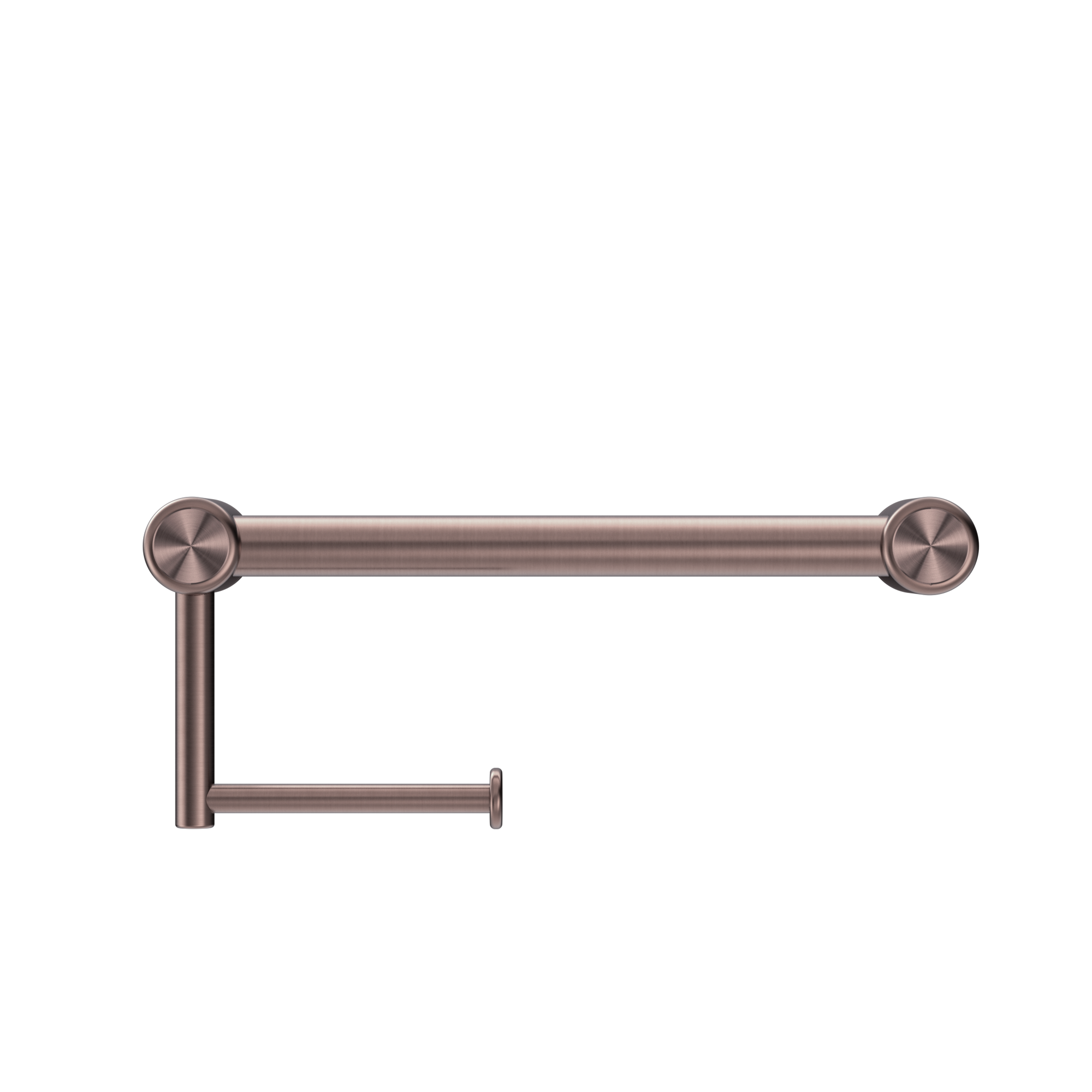 Mecca Care 25mm Toilet Roll Rail 300mm Brushed Bronze