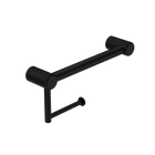 Mecca Care 25mm Toilet Roll Rail 300mm Matte Black