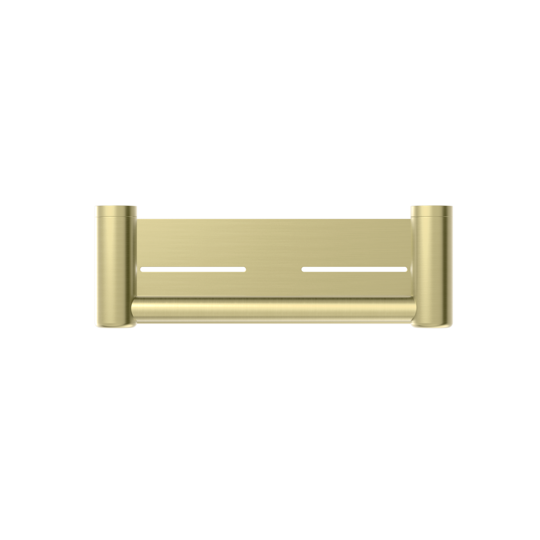 Mecca Care 25mm Grab Rail With Shelf 300mm Brushed Gold