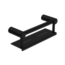 Mecca Care 25mm Grab Rail With Shelf 300mm Matte Black