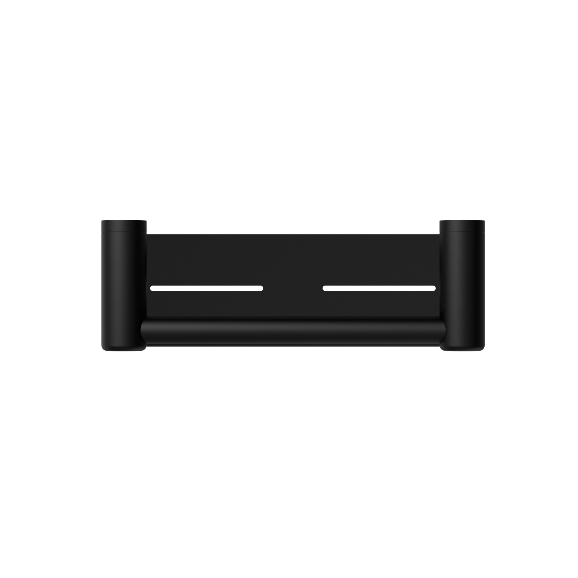 Mecca Care 25mm Grab Rail With Shelf 300mm Matte Black