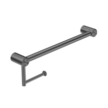 Mecca Care 25mm Toilet Roll Rail 450mm Gun Metal