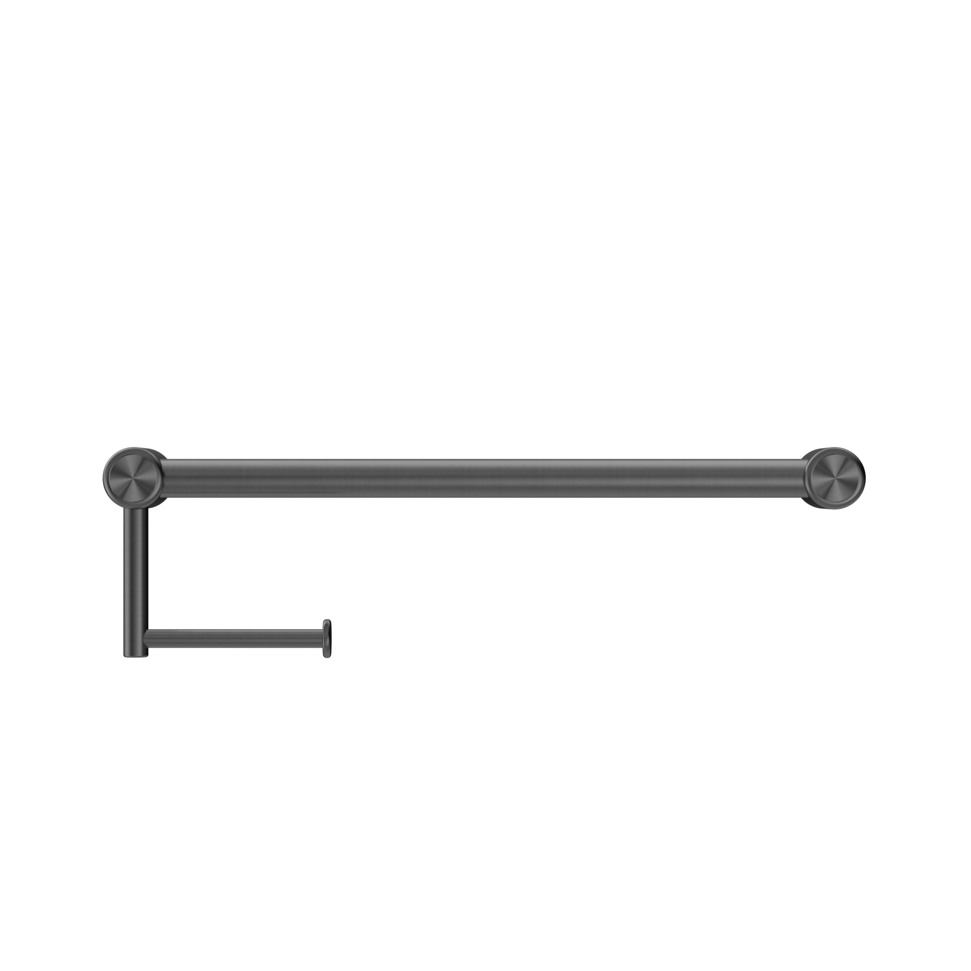 Mecca Care 25mm Toilet Roll Rail 450mm Gun Metal