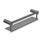 Mecca Care 25mm Grab Rail With Shelf 450mm Gun Metal