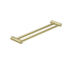 Mecca Care 25mm Double Towel Grab Rail 600mm Brushed Gold