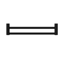 Mecca Care 25mm Double Towel Grab Rail 600mm Matte Black