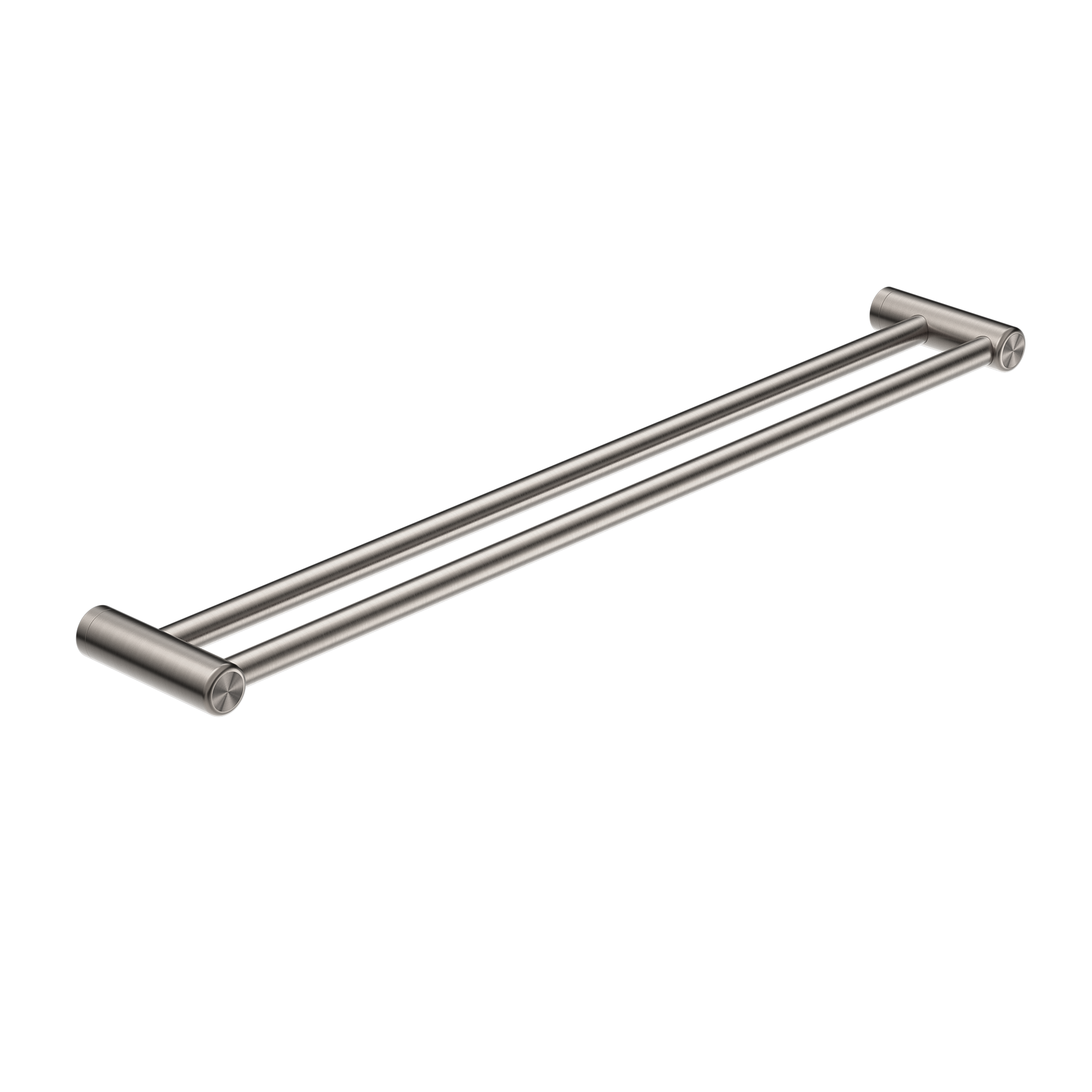 Mecca Care 25mm Double Towel Grab Rail 900mm Brushed Nickel