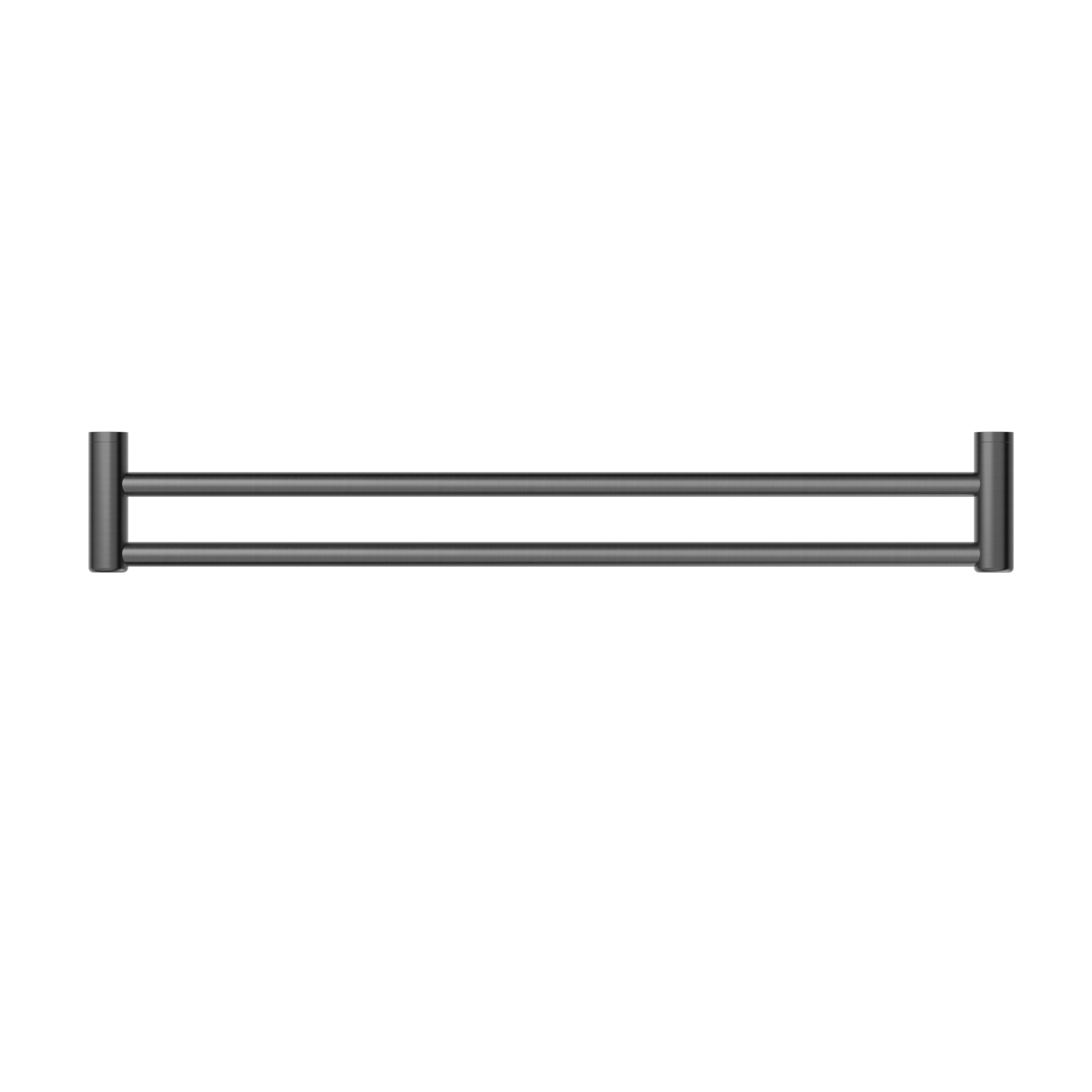 Mecca Care 25mm Double Towel Grab Rail 900mm Gun Metal
