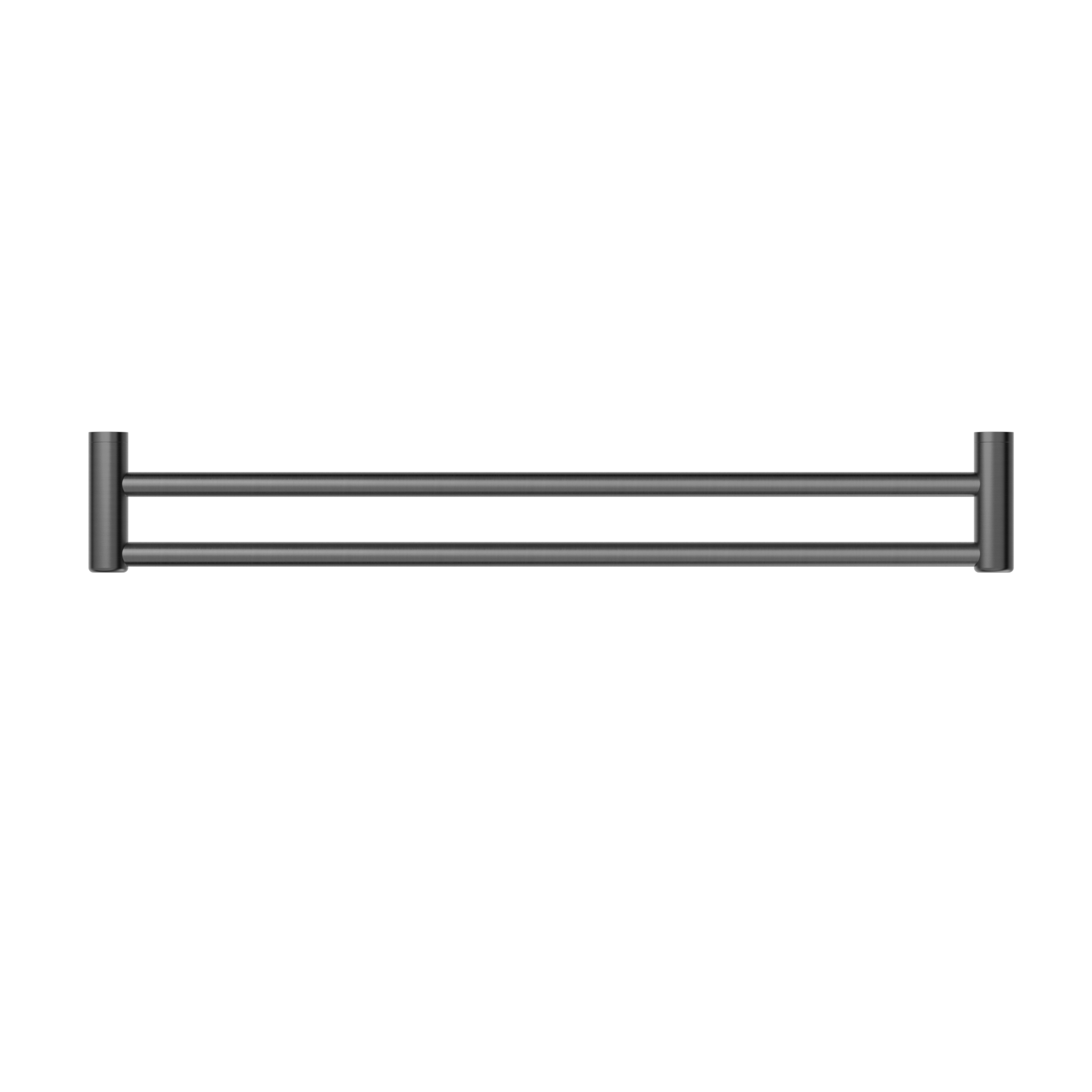 Mecca Care 25mm Double Towel Grab Rail 900mm Gun Metal
