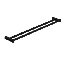 Mecca Care 25mm Double Towel Grab Rail 900mm Matte Black