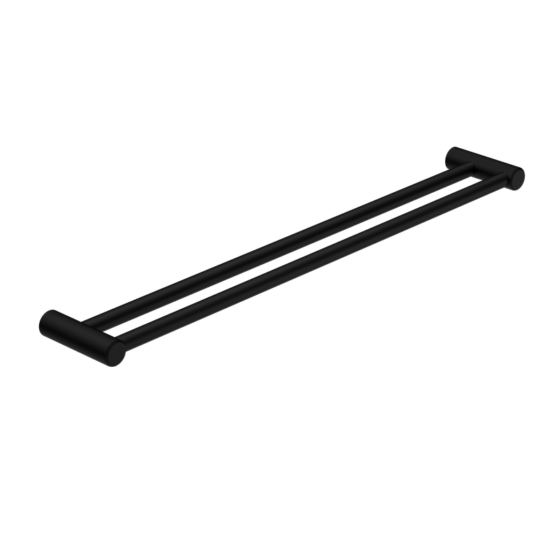 Mecca Care 25mm Double Towel Grab Rail 900mm Matte Black