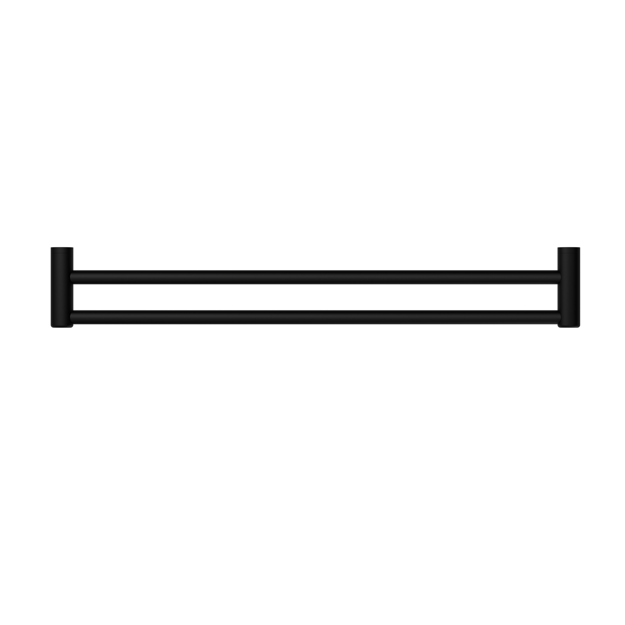 Mecca Care 25mm Double Towel Grab Rail 900mm Matte Black