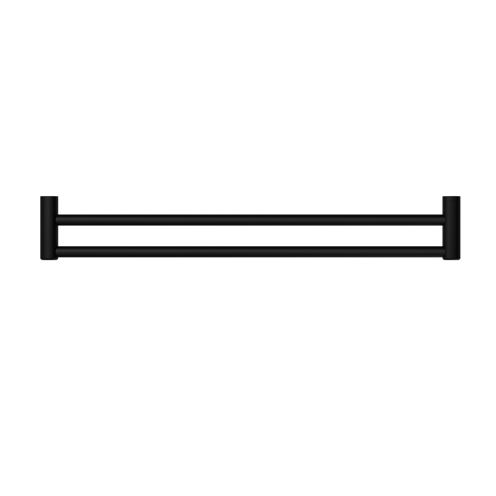 Mecca Care 25mm Double Towel Grab Rail 900mm Matte Black