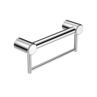 Mecca Care 32mm Grab Rail With Towel Holder 300mm Chrome