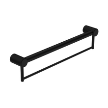 Mecca Care 32mm Grab Rail With Towel Holder 600mm Matte Black