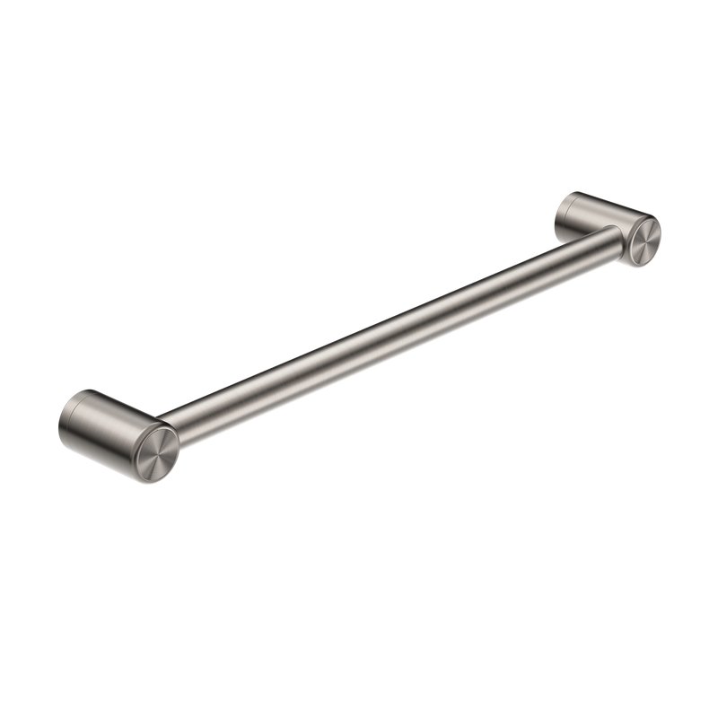 Mecca Care 32mm Grab Rail 600mm Brushed Nickel