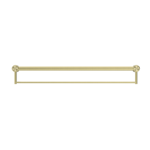 Mecca Care 32mm Grab Rail With Towel Holder 900mm Brushed Gold