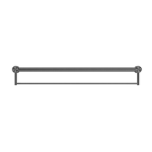 Mecca Care 32mm Grab Rail With Towel Holder 900mm Gun Metal