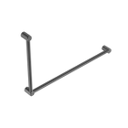 Mecca Care 32mm DDA Accessible Toilet Grab Rail Set 90 Degree 600X1000mm Gun Metal