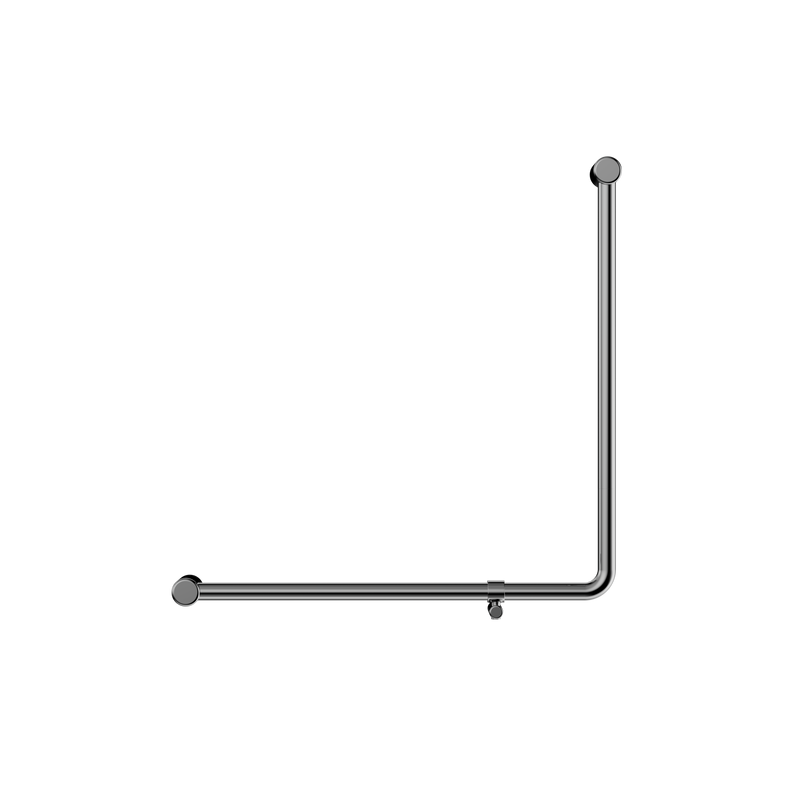 Mecca Care 32mm 90 Degree NZ4121 Accessible Toilet Grab Rail 750X750mm Chrome