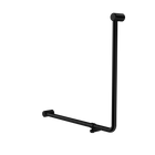 Mecca Care 32mm 90 Degree NZ4121 Accessible Toilet Grab Rail 750X750mm Matte Black