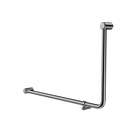Mecca Care 32mm DDA Accessible Toilet 90 Degree Bent Tube Grab Rail 600X1000mm Chrome