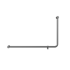Mecca Care 32mm DDA Accessible Toilet 90 Degree Bent Tube Grab Rail 600X1000mm Chrome