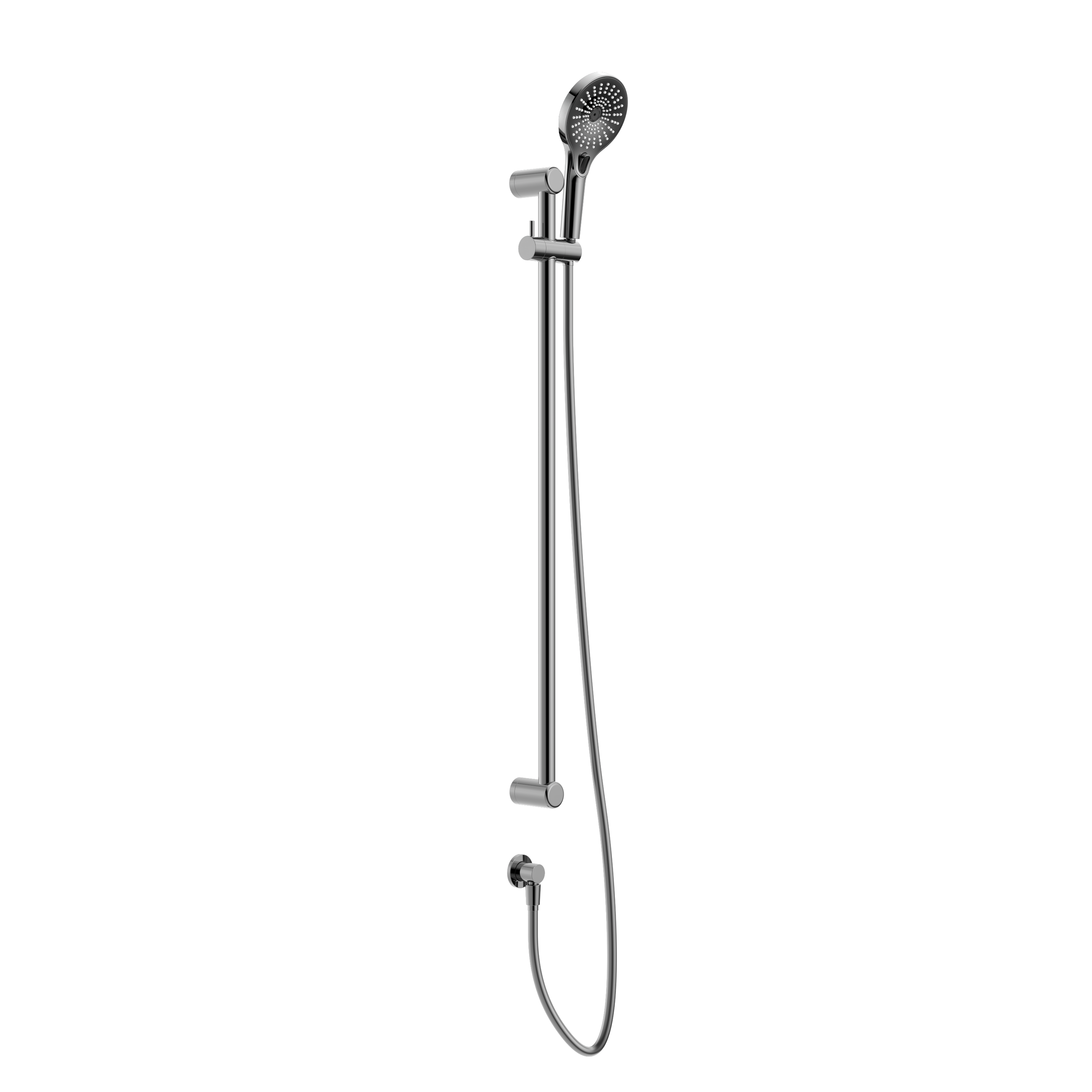 Mecca Care 25mm Grab Rail And Adjustable Shower Rail Set 900mm Chrome
