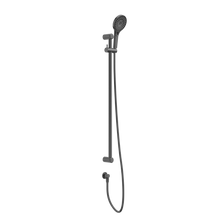 Mecca Care 25mm Grab Rail And Adjustable Shower Rail Set 900mm Gun Metal