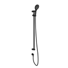 Mecca Care 25mm Grab Rail And Adjustable Shower Rail Set 900mm Matte Black