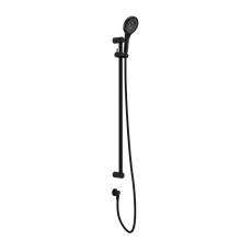 Mecca Care 25mm Grab Rail And Adjustable Shower Rail Set 900mm Matte Black