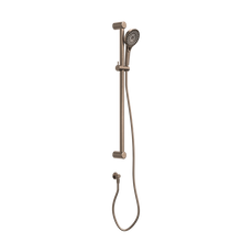 Mecca Care 32mm Grab Rail And Adjustable Shower Rail Set 900mm Brushed Bronze