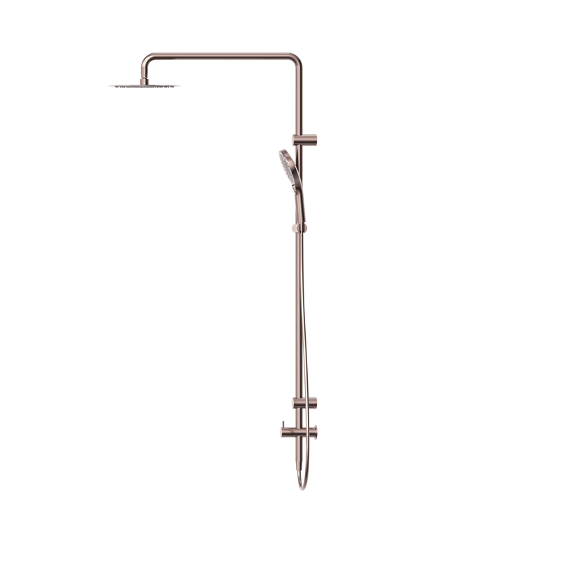 Mecca Care 25mm Grab Rail 900mm Twin Shower Set Brushed Bronze