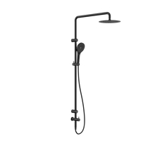 Mecca Care 25mm Grab Rail 900mm Twin Shower Set Matte Black