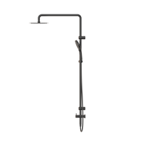 Mecca Care 25mm Grab Rail 900mm Twin Shower Set Matte Black