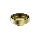 100mm Round Tile Insert Floor Waste 50mm Outlet Brushed Gold