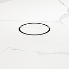 100mm Round Tile Insert Floor Waste 50mm Outlet Chrome