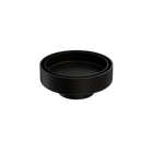 100mm Round Tile Insert Floor Waste 50mm Outlet Matte Black