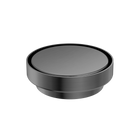 130mm Round Tile Insert Floor Waste 100mm Outlet Gun Metal