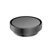 130mm Round Tile Insert Floor Waste 100mm Outlet Gun Metal