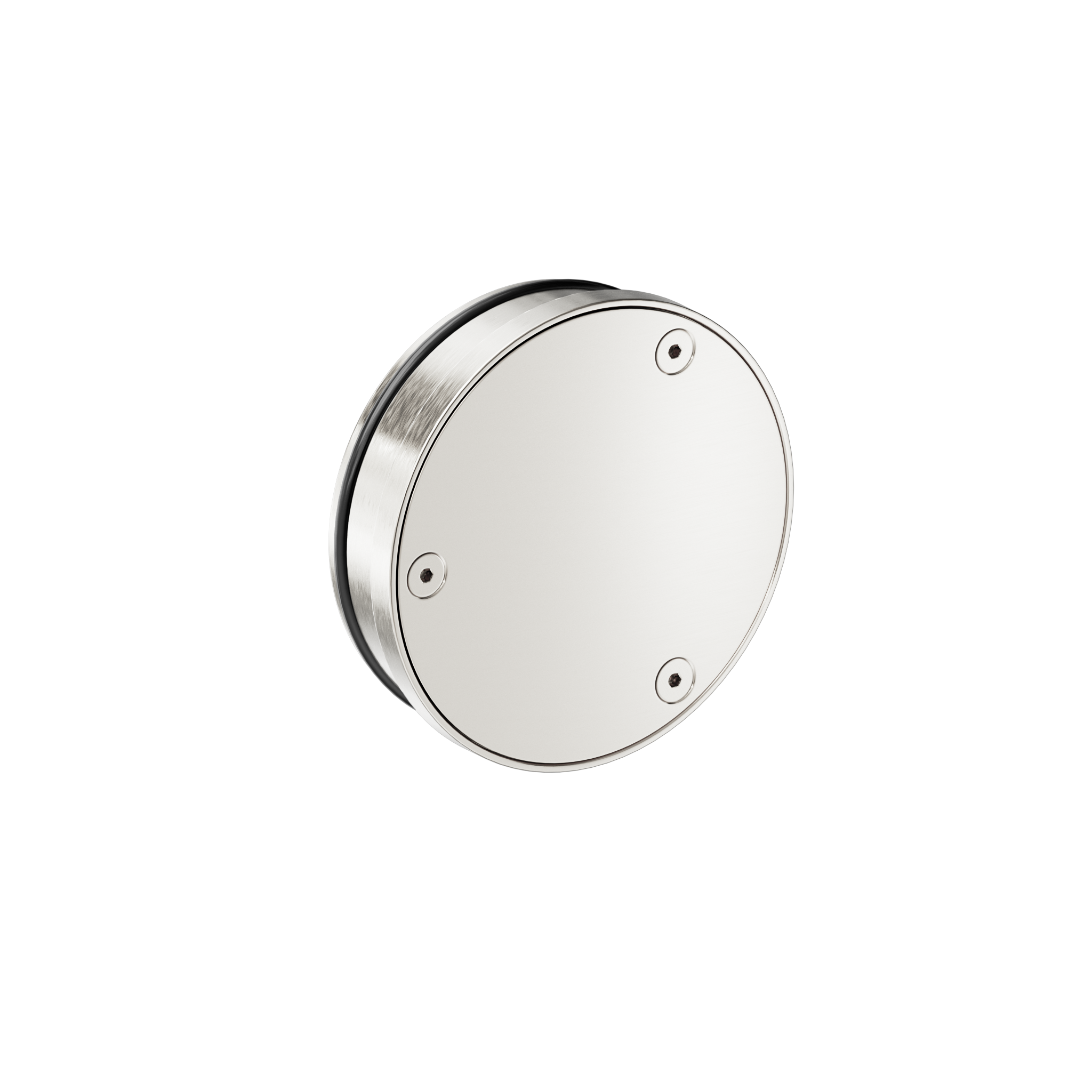 316L Stainless Round Clear Out 100mm Outlet Brushed Nickel